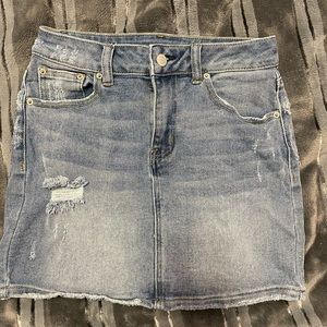 Denim Jean Skirt, Size w25/1